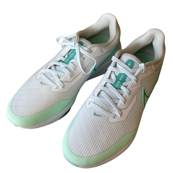 Nike Air Zoom Infinity Tour NEXT% Men’s Size 9 white Golf Shoes New - Picture 9 of 10